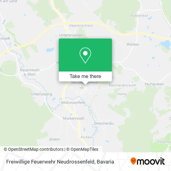Карта Freiwillige Feuerwehr Neudrossenfeld