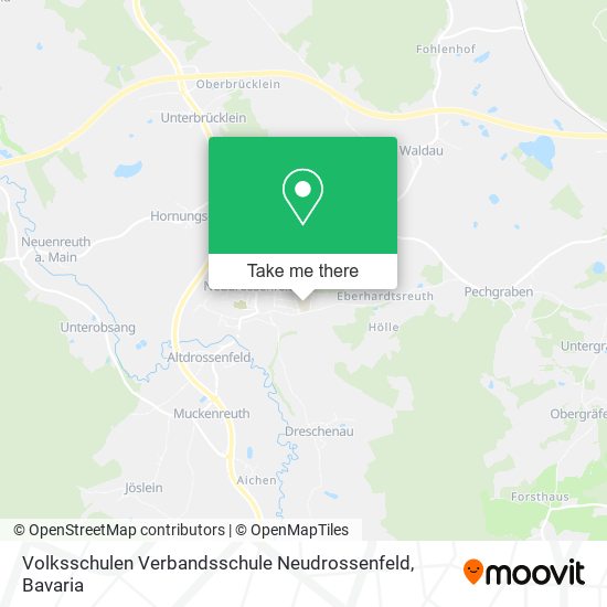 Volksschulen Verbandsschule Neudrossenfeld map