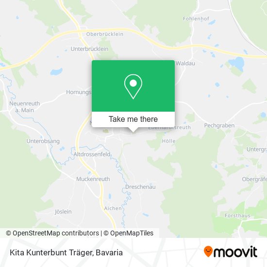 Kita Kunterbunt Träger map