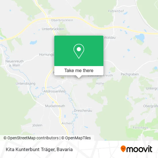 Карта Kita Kunterbunt Träger