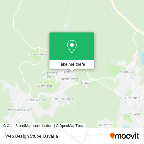 Карта Web Design Stube