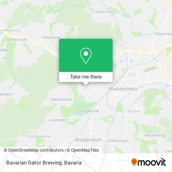 Карта Bavarian Gator Brewing