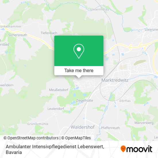 Ambulanter Intensivpflegedienst Lebenswert map