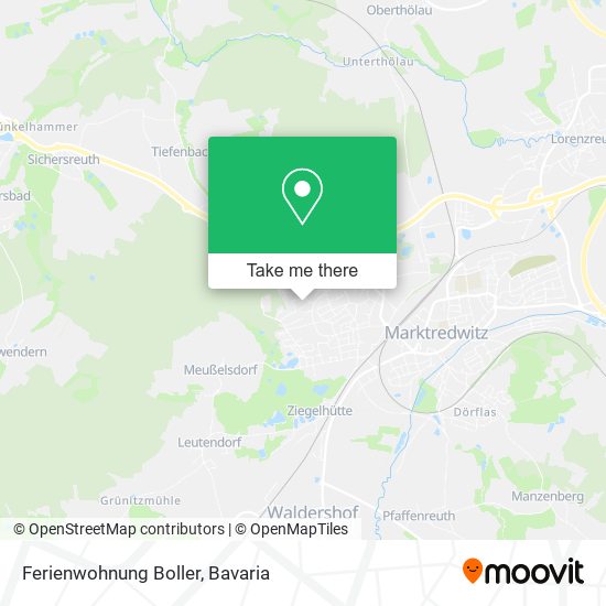 Ferienwohnung Boller map