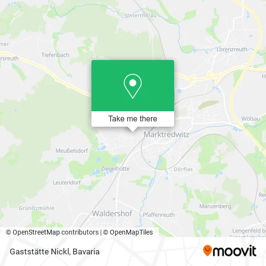 Карта Gaststätte Nickl