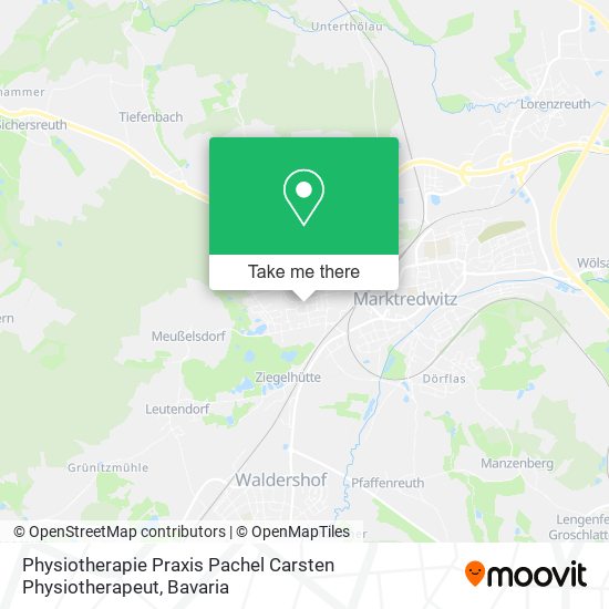 Physiotherapie Praxis Pachel Carsten Physiotherapeut map