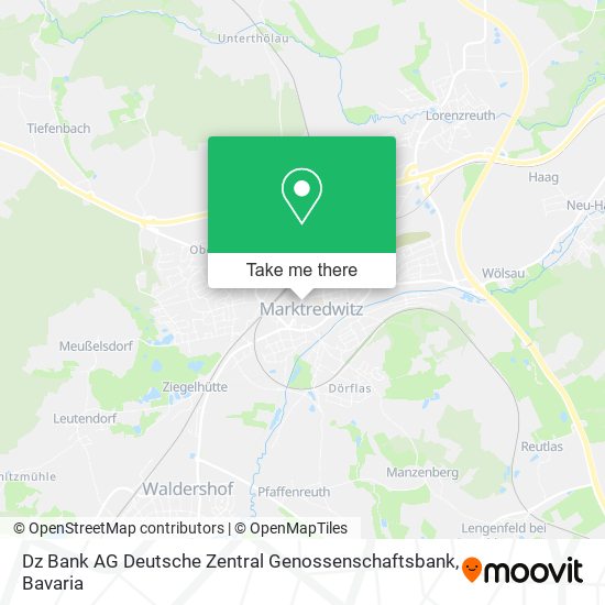 Dz Bank AG Deutsche Zentral Genossenschaftsbank map