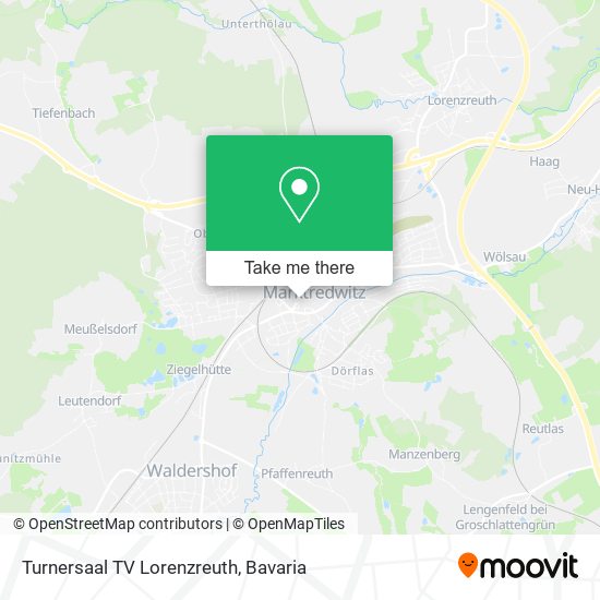 Turnersaal TV Lorenzreuth map