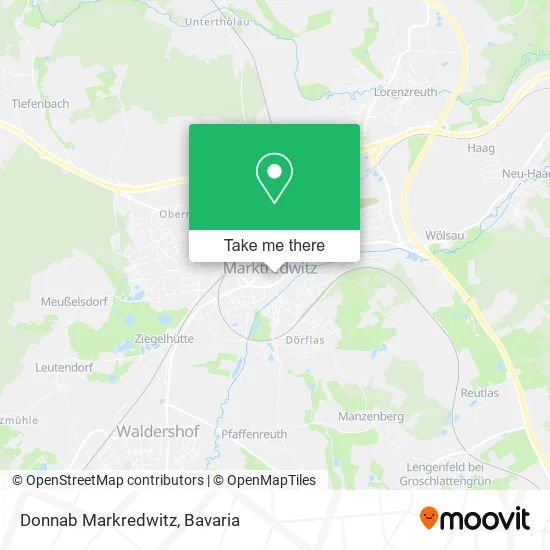 Карта Donnab Markredwitz