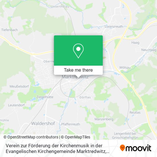 Verein zur Förderung der Kirchenmusik in der Evangelischen Kirchengemeinde Marktredwitz map