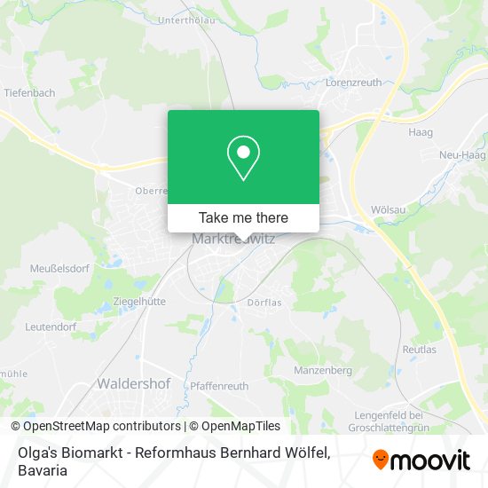 Olga's Biomarkt - Reformhaus Bernhard Wölfel map