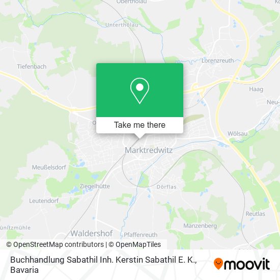 Buchhandlung Sabathil Inh. Kerstin Sabathil E. K. map