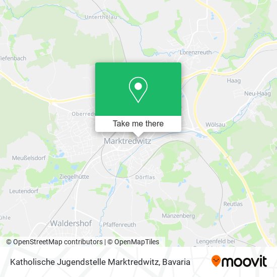 Katholische Jugendstelle Marktredwitz map