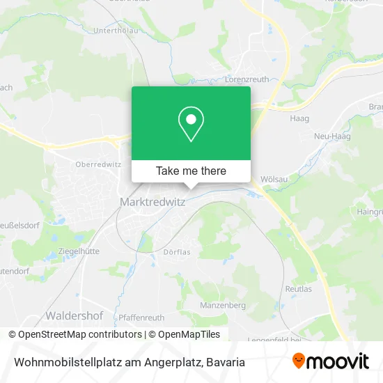 Карта Wohnmobilstellplatz am Angerplatz