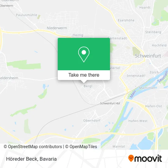 Карта Höreder Beck
