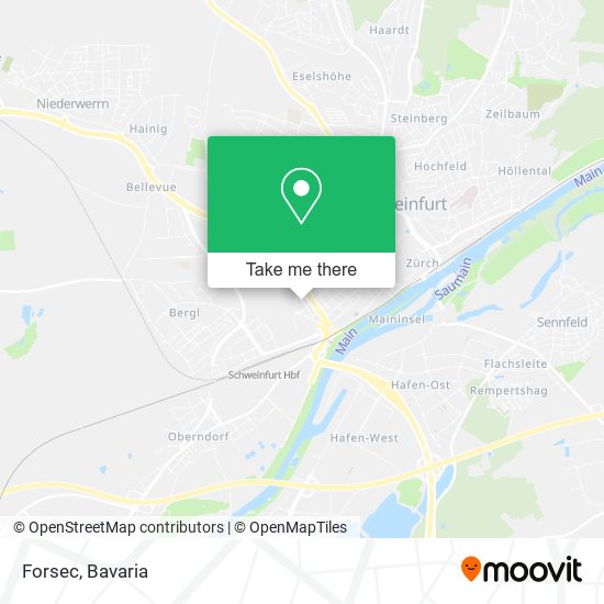 Карта Forsec