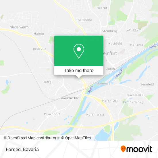 Карта Forsec