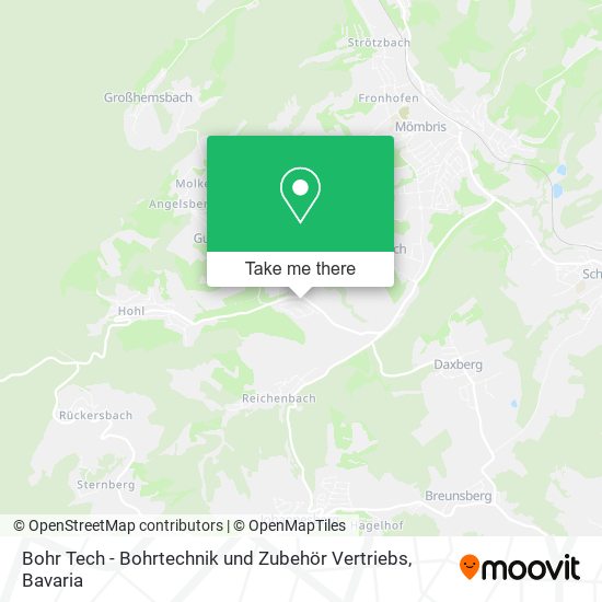 Bohr Tech - Bohrtechnik und Zubehör Vertriebs map