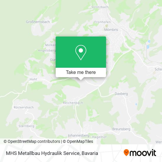 MHS Metallbau Hydraulik Service map