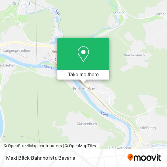 Maxl Bäck Bahnhofstr map