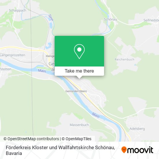 Förderkreis Kloster und Wallfahrtskirche Schönau map