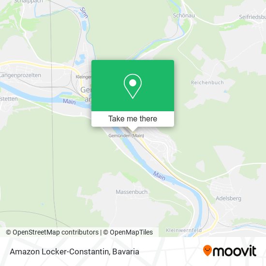 Карта Amazon Locker-Constantin