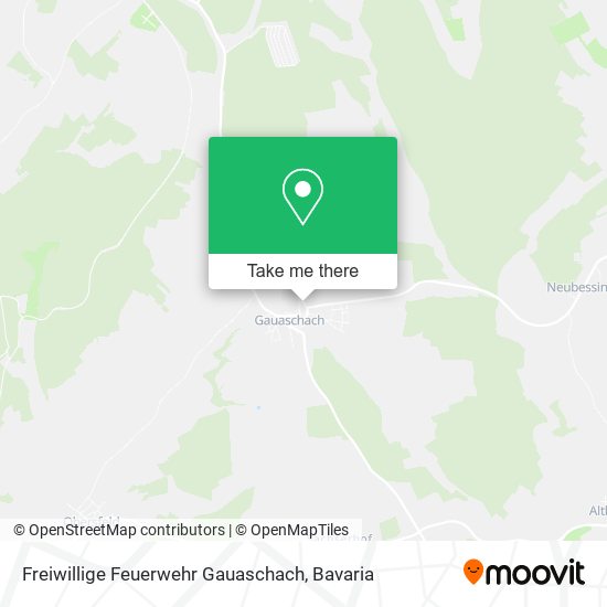 Freiwillige Feuerwehr Gauaschach map