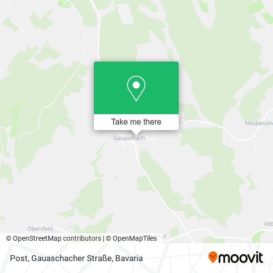 Post, Gauaschacher Straße map