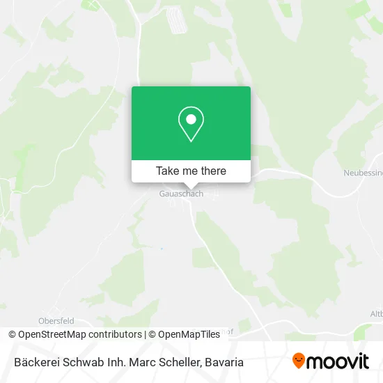 Карта Bäckerei Schwab Inh. Marc Scheller