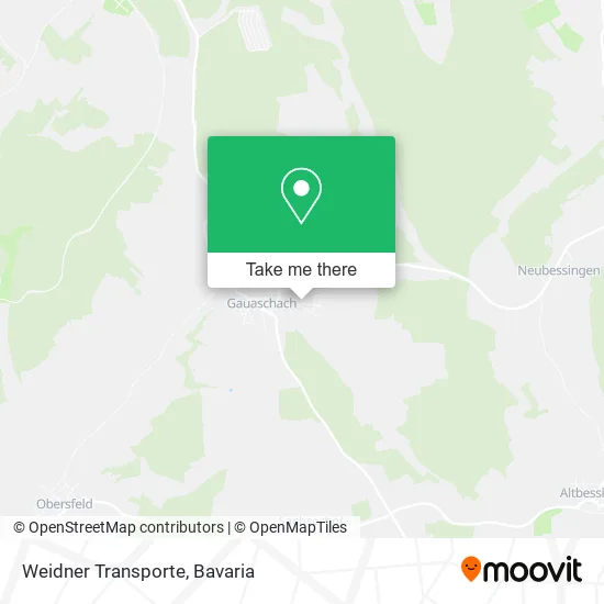 Карта Weidner Transporte