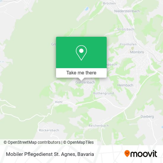 Mobiler Pflegedienst St. Agnes map