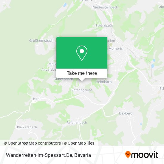 Wanderreiten-im-Spessart.De map