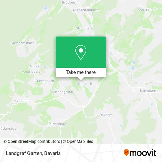 Карта Landgraf Garten