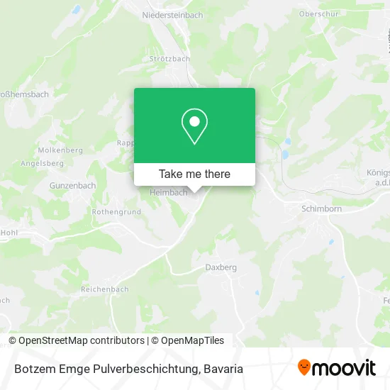 Botzem Emge Pulverbeschichtung map