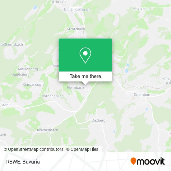 REWE map