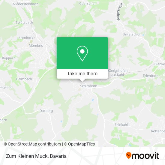 Zum Kleinen Muck map