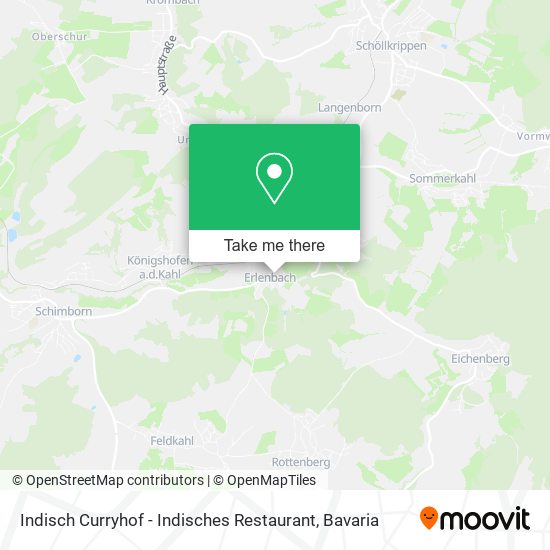 Indisch Curryhof - Indisches Restaurant map