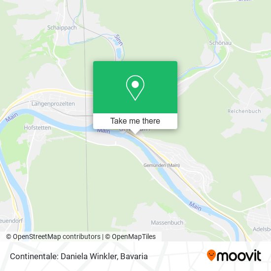 Continentale: Daniela Winkler map
