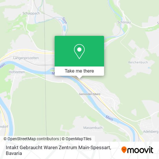 Intakt Gebraucht Waren Zentrum Main-Spessart map