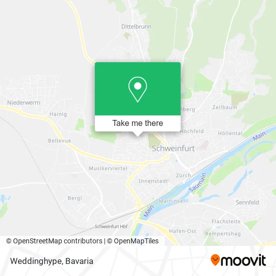 Карта Weddinghype