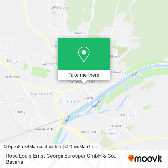 Rosa Louis-Ernst Georgii Eurospar GmbH & Co. map