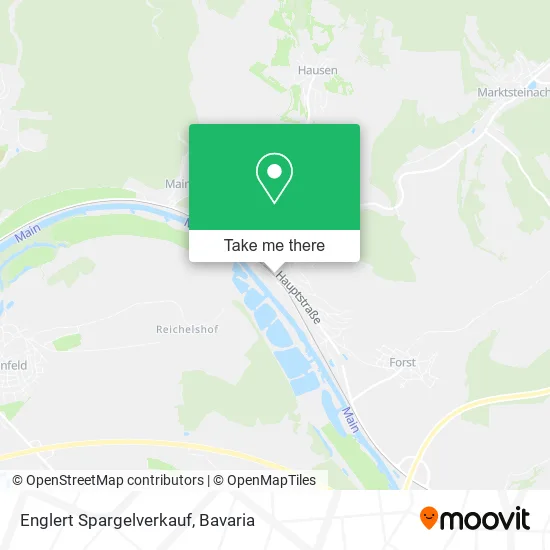 Карта Englert Spargelverkauf