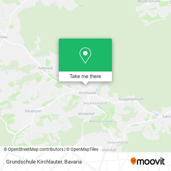 Grundschule Kirchlauter map