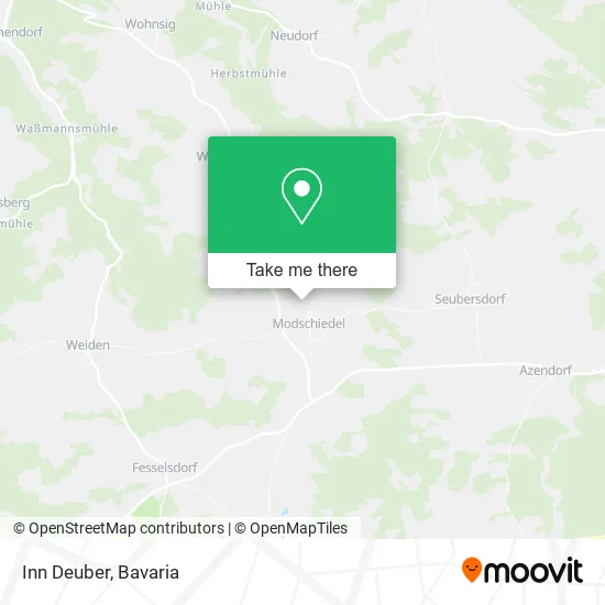 Карта Inn Deuber