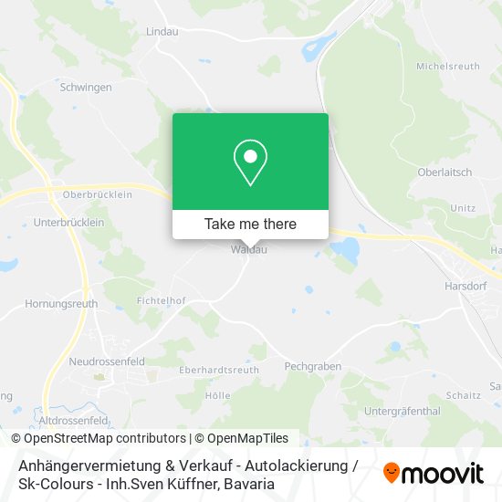Anhängervermietung & Verkauf - Autolackierung / Sk-Colours - Inh.Sven Küffner map