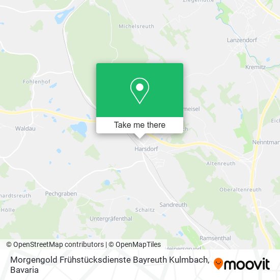 Morgengold Frühstücksdienste Bayreuth Kulmbach map