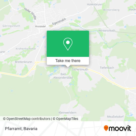 Карта Pfarramt