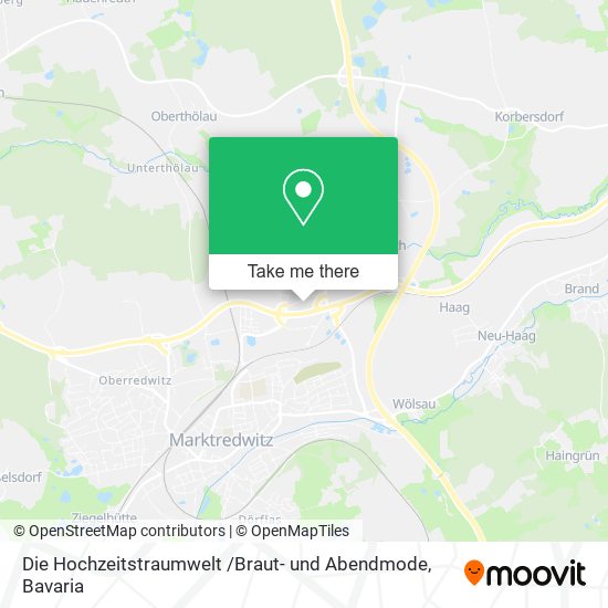 Die Hochzeitstraumwelt /Braut- und Abendmode map