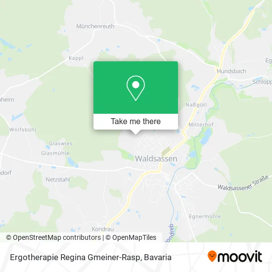Карта Ergotherapie Regina Gmeiner-Rasp