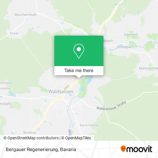 Карта Bergauer Regenerierung